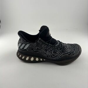 Adidas Crazy Explosive Low PK Gray Black Knit Basketball Shoes Men’s Size 13